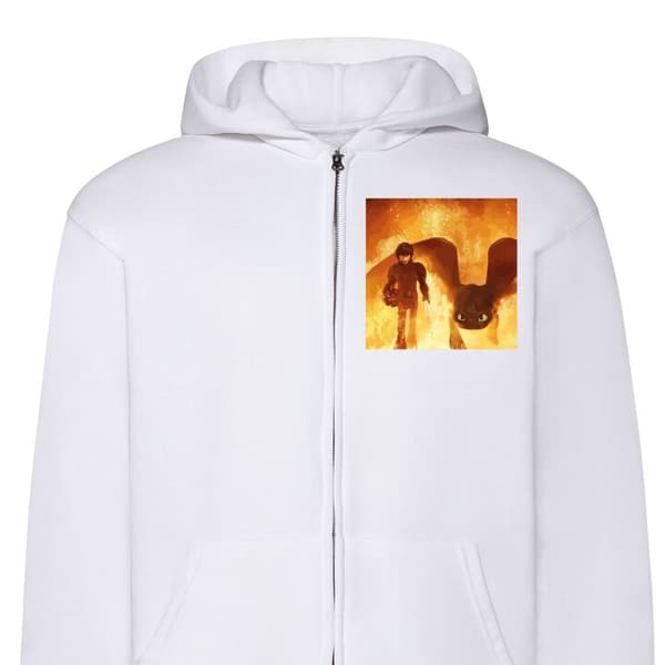 Barn Zip Hoodie | Varm och Stilren hoodie med dragkedja Draktränaren