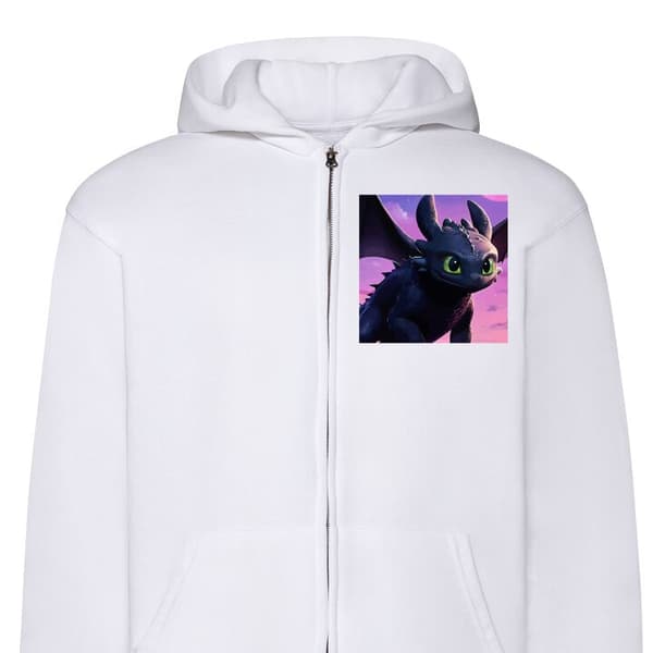 Barn Zip Hoodie | Varm och Stilren hoodie med dragkedja How to Train Your Dragon (Draktränaren)