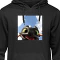 Miniatyrbillede 1 af 4: Klassisk Hoodie | Hættetrøje til Voksne Drage træner