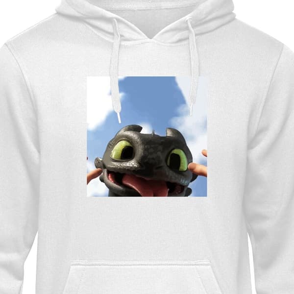 Klassisk Hoodie | Hættetrøje til Voksne Drage træner