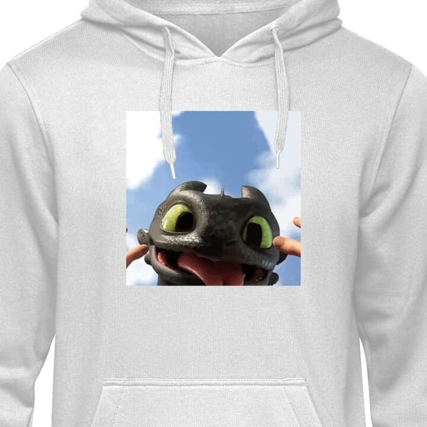 Klassisk Hoodie | Hættetrøje til Voksne Drage træner