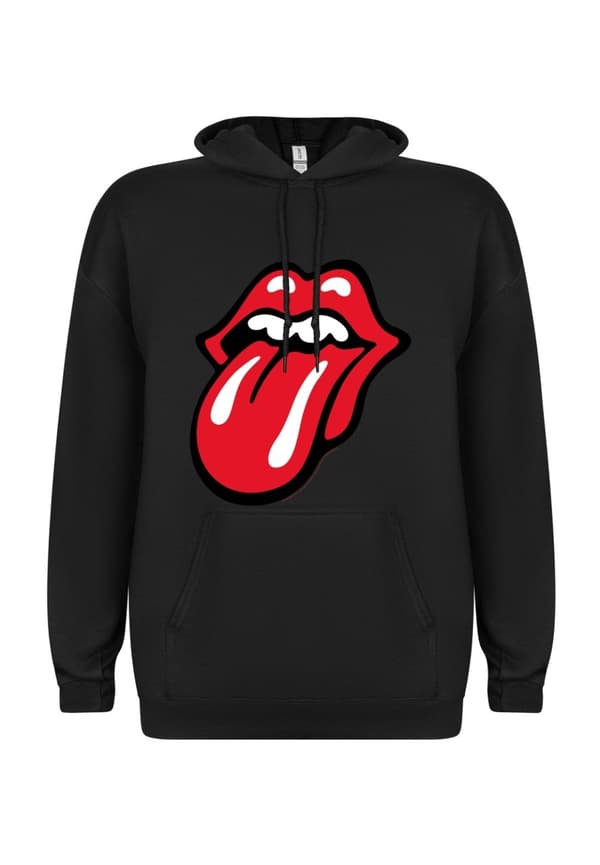 Rolling Stones 1971 Classic tonque Huppari Musta XX-Largre