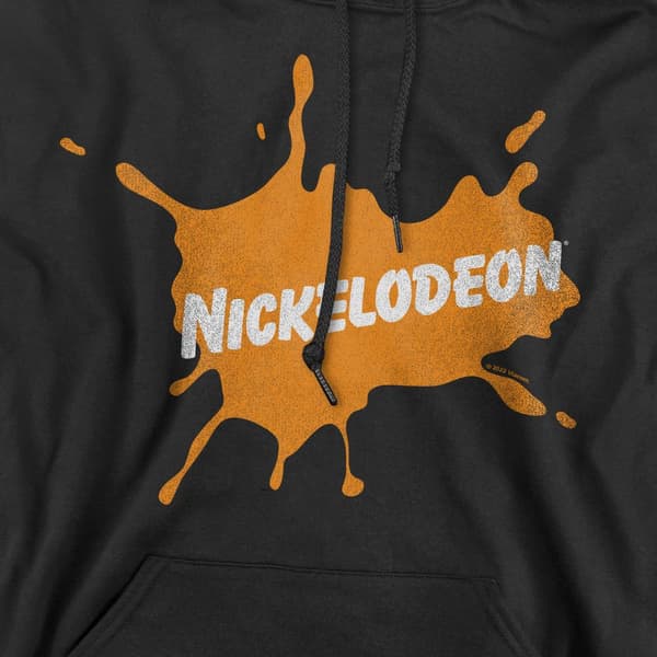 Nickelodeon Mens Retro Burst Logo Hoodie CDON