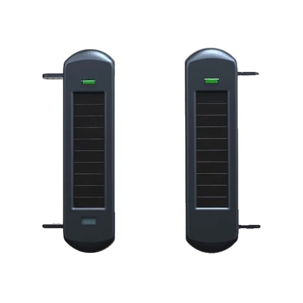 Solar Beam Sensor Indkørselsalarm System, 800 Meter Trådløs Rækkevidde, 100 Meter Sensor Rækkevidde, Kit, EU -stik detector EU plug