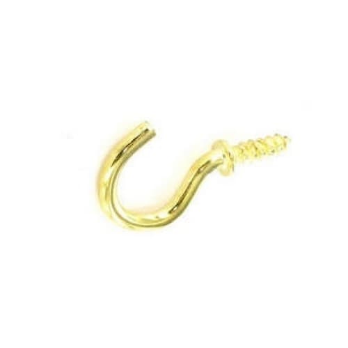 Securit Koppkrokar med axel (förpackning med 5 st) Gold 32mm