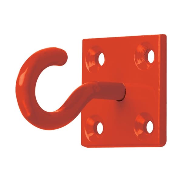 Perry Equestrian Chain Hook on Plate (Pack Of 2)