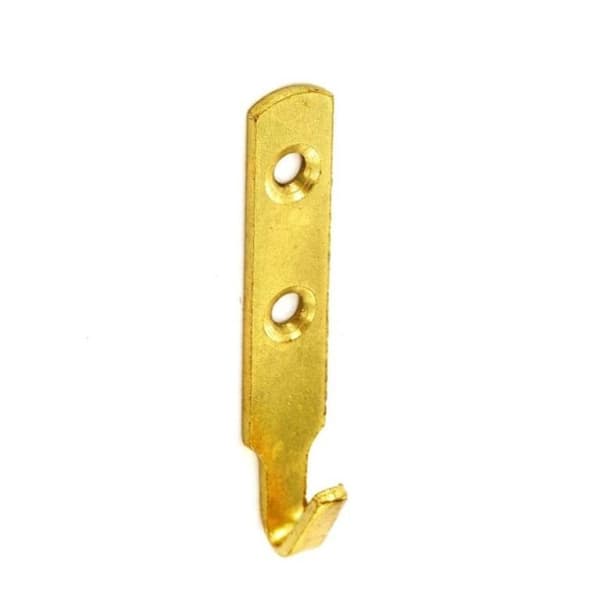 Securit Mässingspläterade bildkrokar (2 st) Gold One Size