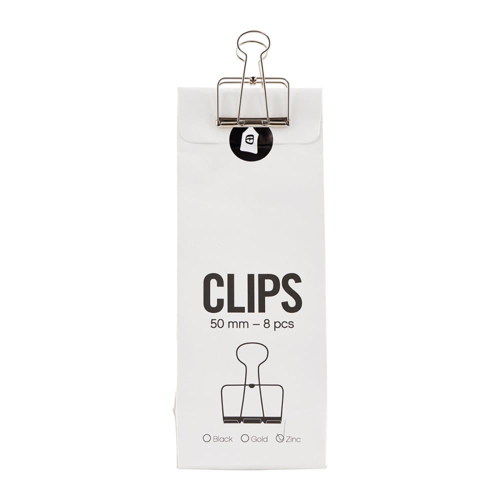 Wire Klämma Zink 8-pack 5 cm Zink
