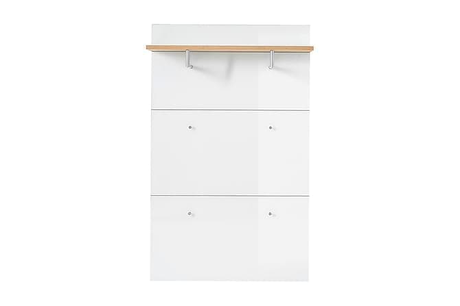 ZALA Klesstativ med Hylle Hvit