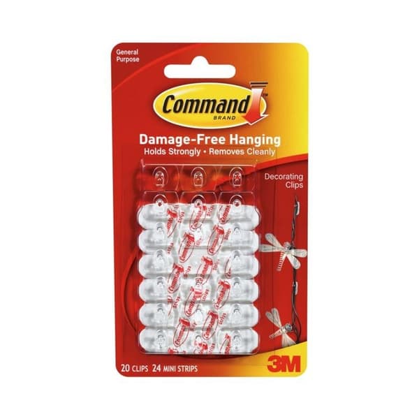 Command Decorating Clips (Pack of 20)