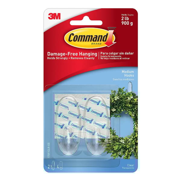 Command Klare kroge (pakke med 2)