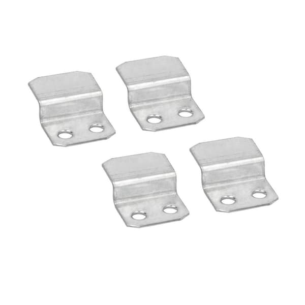 ECD Germany -sarja 4 kiinnikettä gabionipenkille 40x29x10 mm galvanoitu teräs gabionpenkkikiinnike gabionliitännän puristin kannakivikori-liittimen