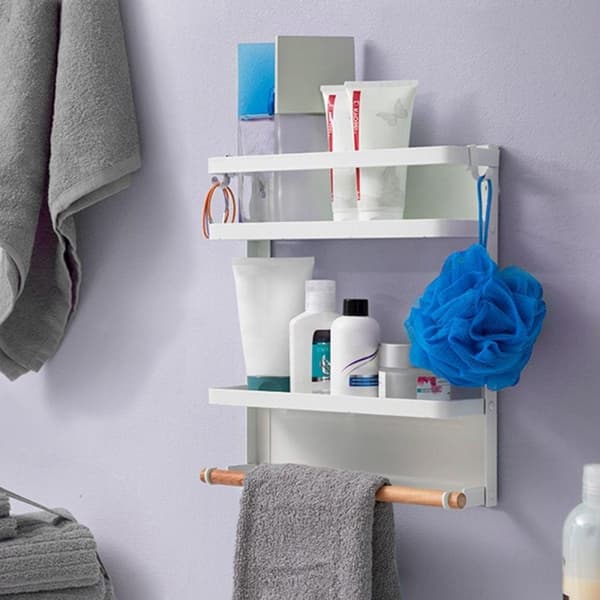 Magnetisk Oppbevaringshylle med To Hylleplan