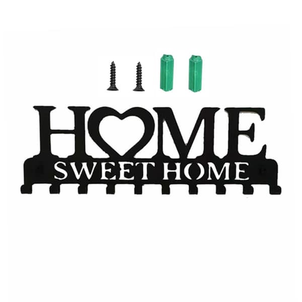 Home Sweet Home Klädhängare Nyckelhängare Vägghängare