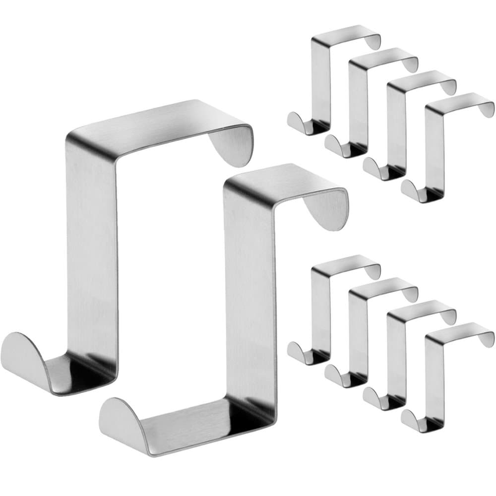 Tatkraft, Seger - Vändbara Dörr- och Skåpkrokar, 10-pack