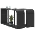 Miniatyrbillede 5 af 11: The Living Store opbevaringshylder 2 stk. polyrattan sort -  Opbevaringskroge & –stativer