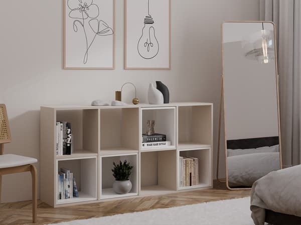 Malax 2X4 Cashmere hylde