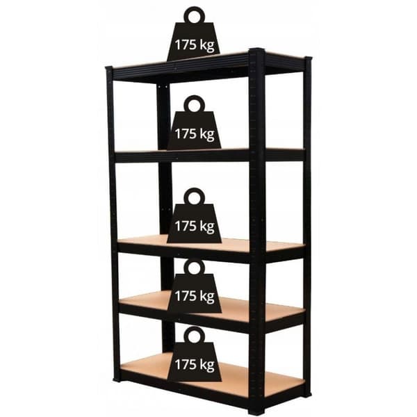 Lagerhylde P9030 SORT