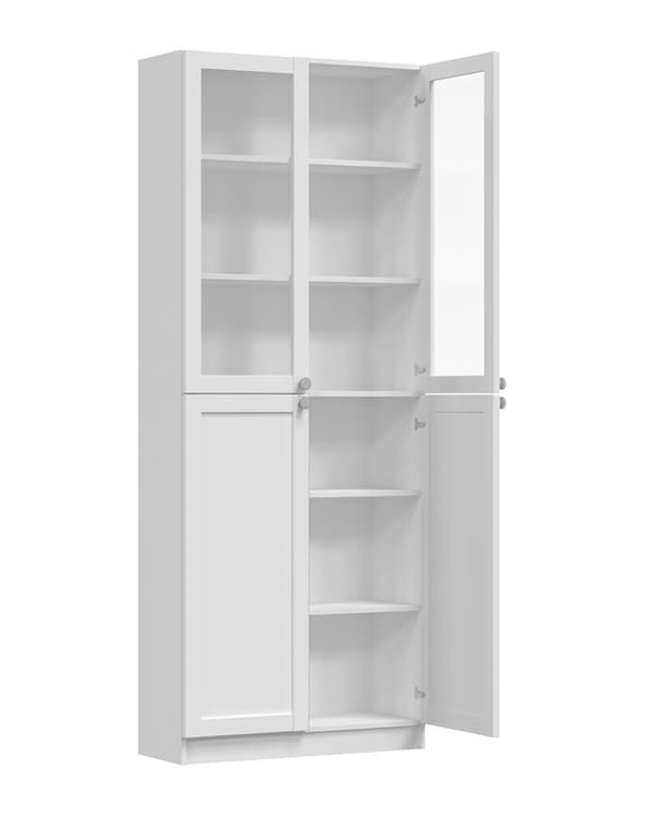 Vitriinikaappi PAFOS W80/2SH WHITE