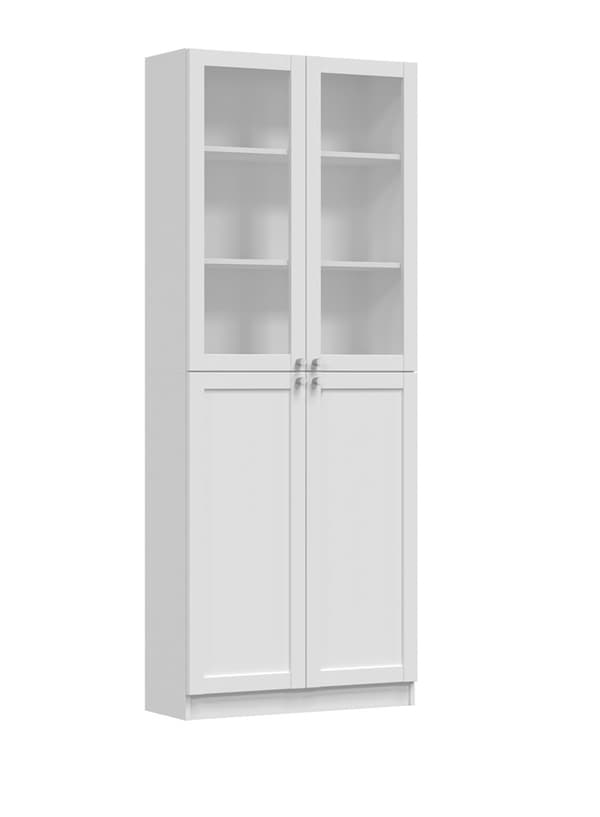 Vitriinikaappi PAFOS W80/2SH WHITE