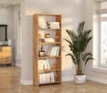 Pikkukuva 6 / 11: Kirjahylly Oak Wotan 70 CM 5 Hyllyt Kannet Lelut Loft Puinen