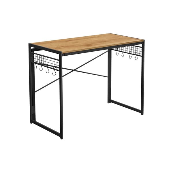 F�llbart skrivbord med 8 krokar