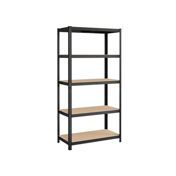 Opbevaringsstativ 200 x 100 x 50 cm sort