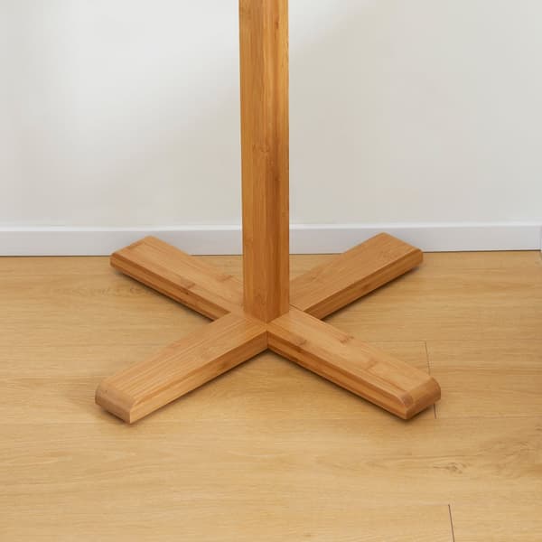 Knagerække, 49,5x49,5x178 cm, Natur