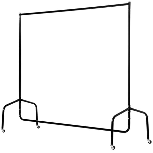 Klädställning, 150x60x170 cm, Svart