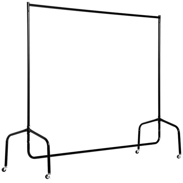 Klädställning, 150x60x170 cm, Svart