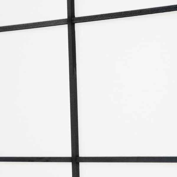Huoneenjakaja, 175x264x2.2 cm, Musta