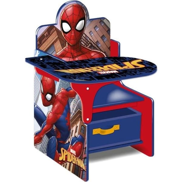 Kontorsstol - Spider-Man - med avtagbar förvaringslåda - för barn