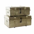 Miniatyrbild 1 av 4: Koffert DKD Home Decor Metall (68 x 42 x 31 cm) (58 x 35.5 x 25 cm) (2 pcs)