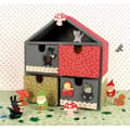 Miniatyrbild 2 av 2: Litet förvaringsmöbel - Ej specificerat - 20 x 19 x 22.5 cm - Trä - Brun - Att montera själv