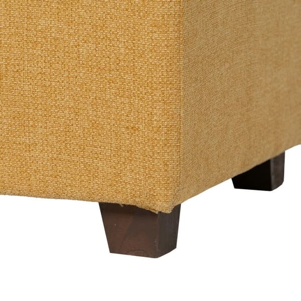 Arkku 102 x 41 x 43 cm Synteettinen kangas Puu