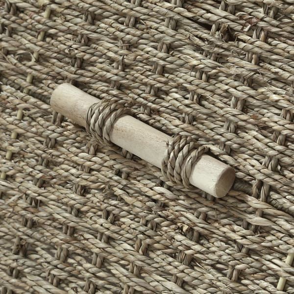 Coffre Pliable en Jonc de mer avec couvercle