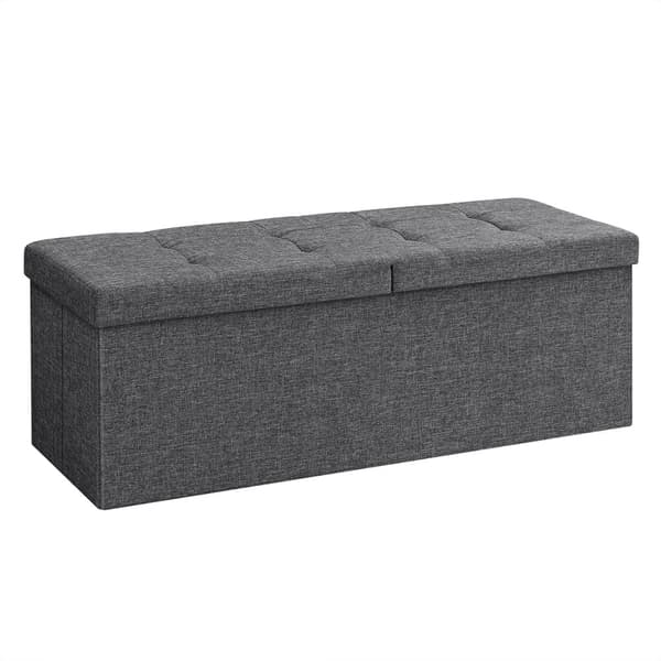 Förvaringslåda med fällbart lock - L110 cm
