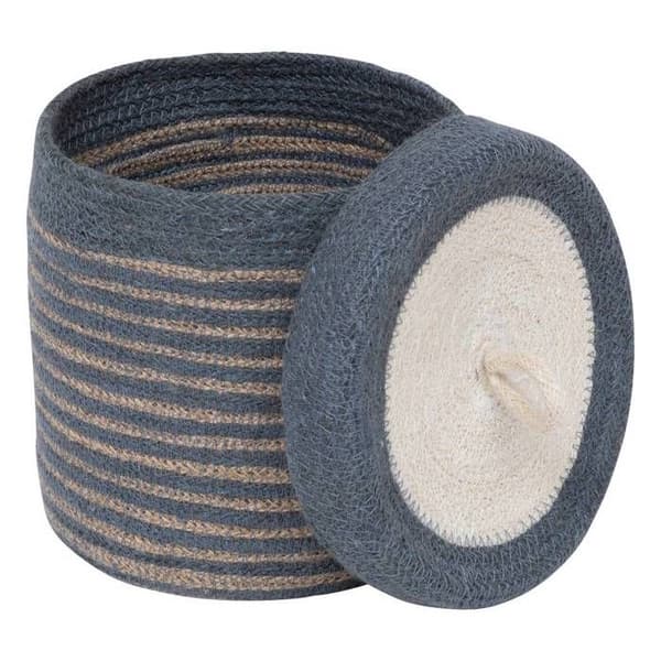 3 "Oceane" jute-korgar - Atmosphera inredningsdesign - Flerfärgad
