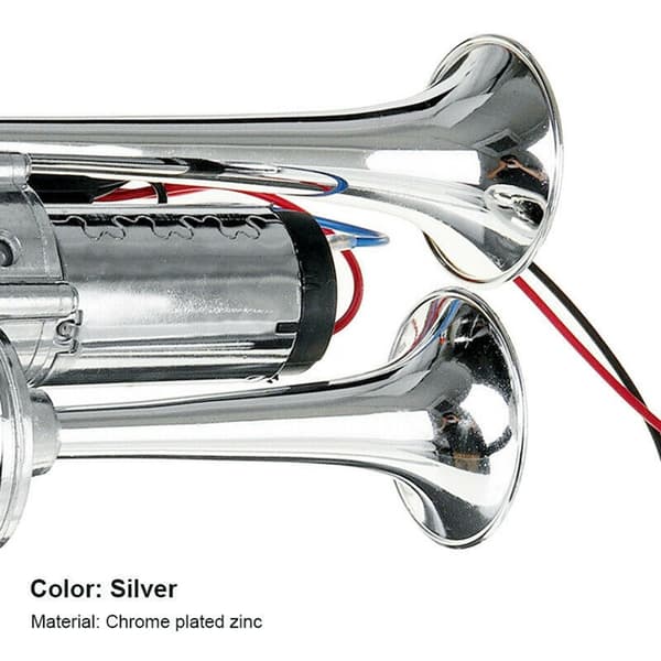 Tuta Biltuta 600DB Kraftfullt ljud Dual Tube bilhorn 12V fordon elektriskt horn