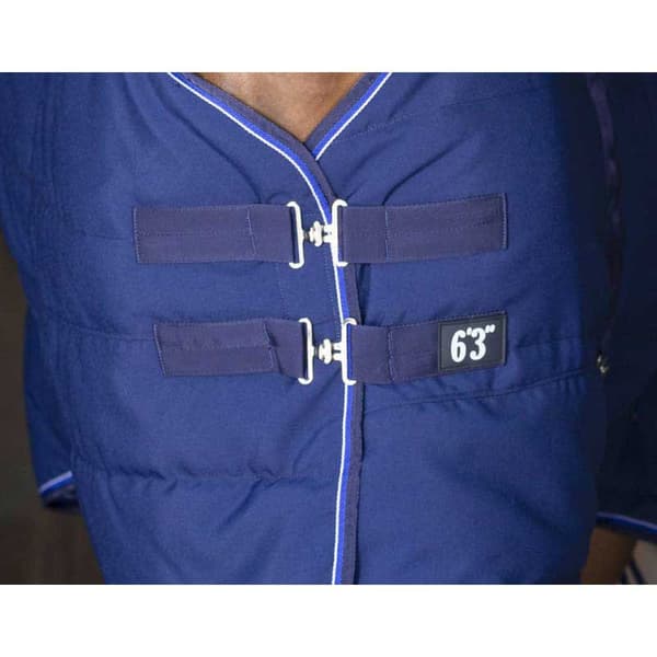 Equitheme Pro Series 1000 D Polyfil 0g Stabil Matta Blå 183-135 cm
