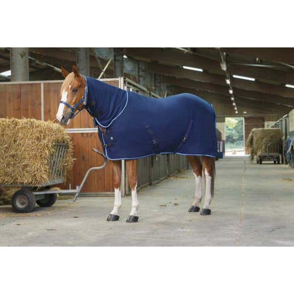 Riding World Polar Ryggfoder Stabil Matta Combo Blå 183-135 cm
