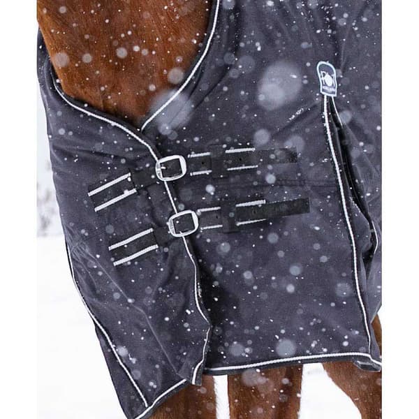Riding World Äänestysmäärä Matto Impermeable Oxford Polyfil 0g Musta 190-145 cm