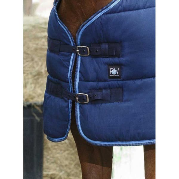 Riding World Standard Stabilt Tæppe Blå 206-155 cm