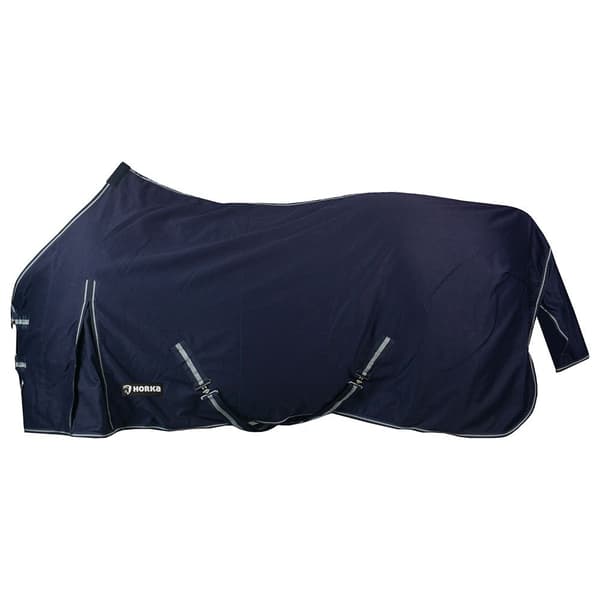 Horka Sommertæppe Cotton Blå 145-195 cm