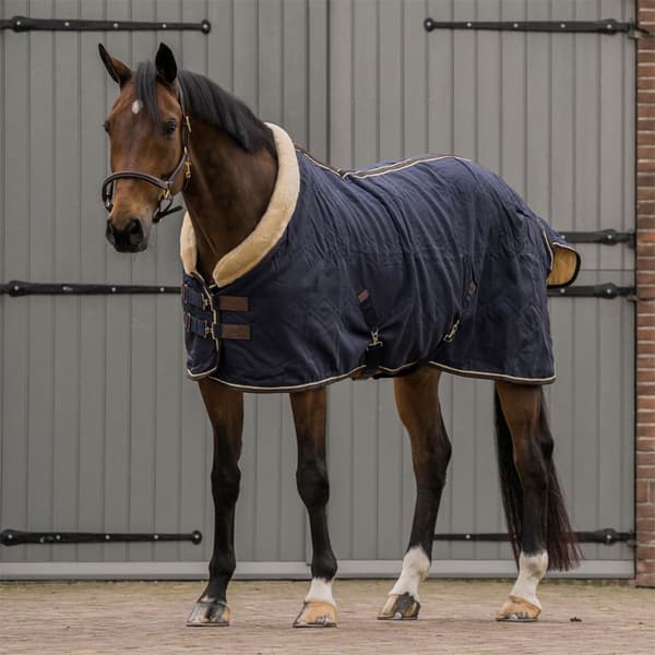 Horka Matto Luxurious Stable Collar Sininen 145-195 cm