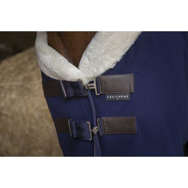 Equitheme Polar Standardi Vakaa Matto Teddy Sininen 206-155 cm