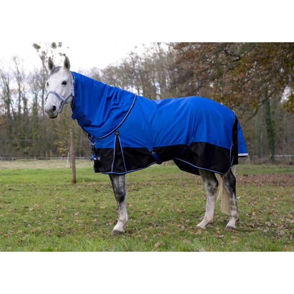 Equitheme Vattentätt Halsskydd Tyrex 1200 D Polyfil 200g Blå Pony