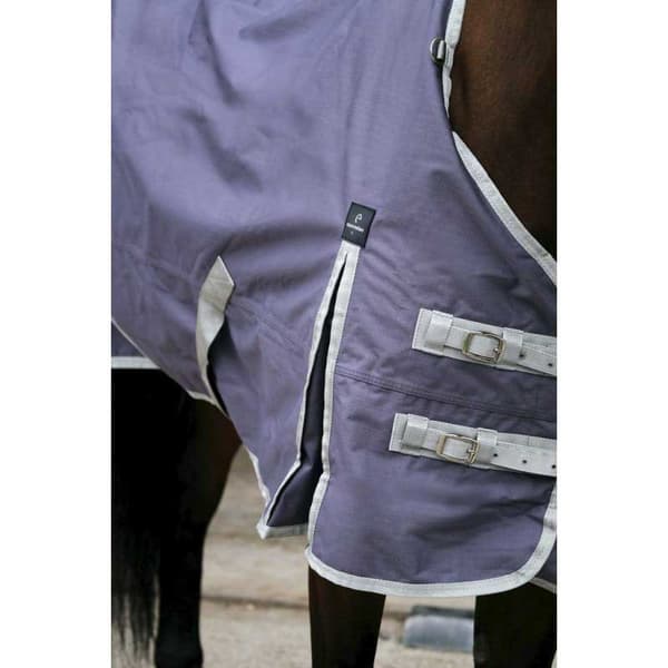 Equitheme Återvunnet Valdeltagande Matta Tyrex 1200 D Polyfil 50g Brun 183-135 cm