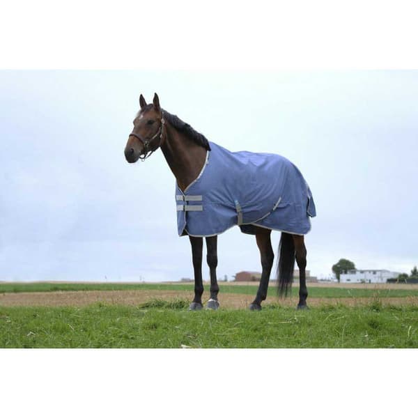 Equitheme Återvunnen Växlingsmatta Tyrex 600 D Blå 198-150 cm