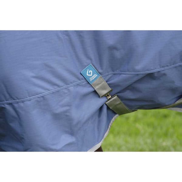 Equitheme Återvunnen Växlingsmatta Tyrex 600 D Blå 198-150 cm